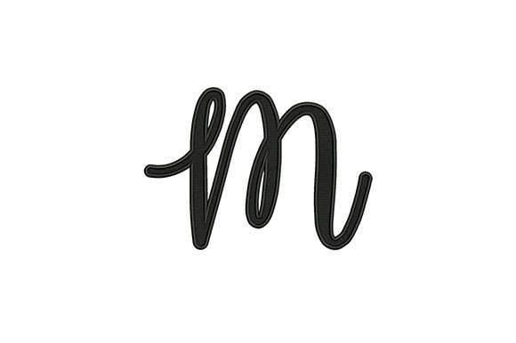 Alphabet M Embroidery Design Review for Boutique Apparel