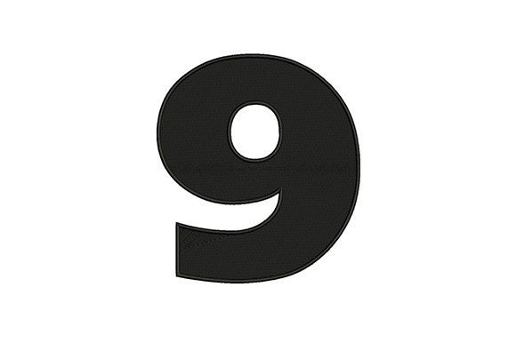 Bold Number 9: A Seasonal Embroidery Must-Have