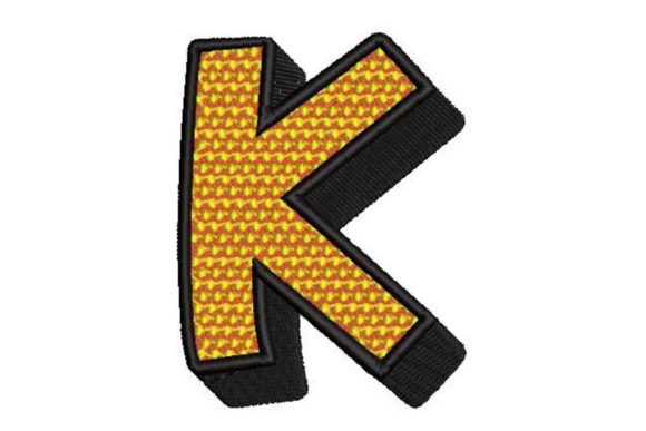 Comic Pop Art Alphabet Letter K: A Designer's Review for Craft Fair Sellers