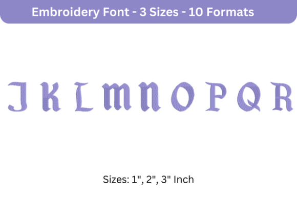Disneyland Font Uppercase J to R Review