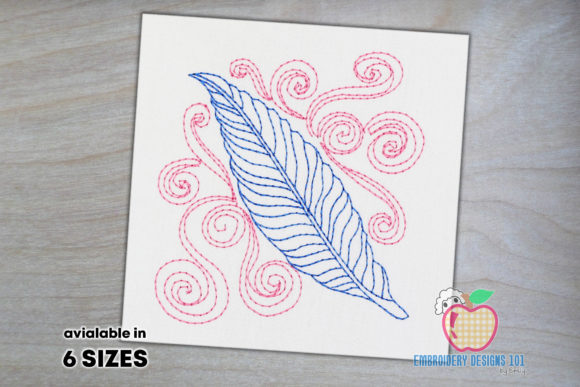 Feather Pen Bean Stitch – Seasonal Embroidery Review