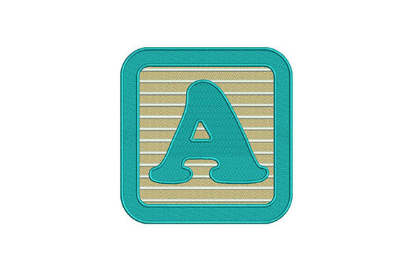 Letter a with Frame: Seasonal Embroidery Review