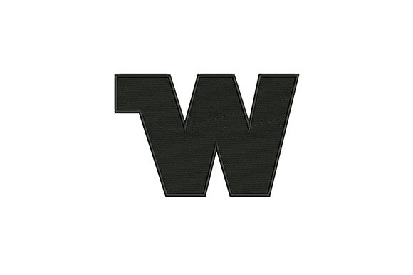 Letter W: A Creative Fabrica Embroidery Design for Seasonal and Holiday Product Builders
