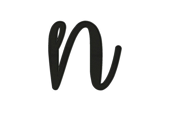 Lower Case Alphabet N: An Embroidery Designer's Review