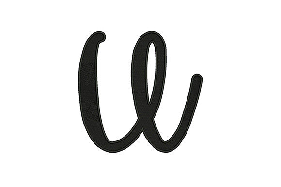 Lower Case Alphabet U: Embroidery Review for Craft Fair Sellers