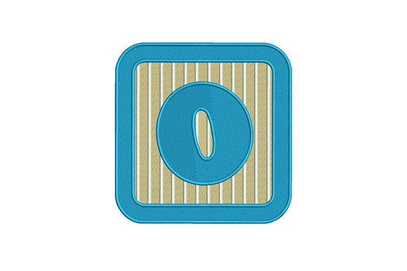 Number Zero: The Perfect Back-to-School Embroidery Design