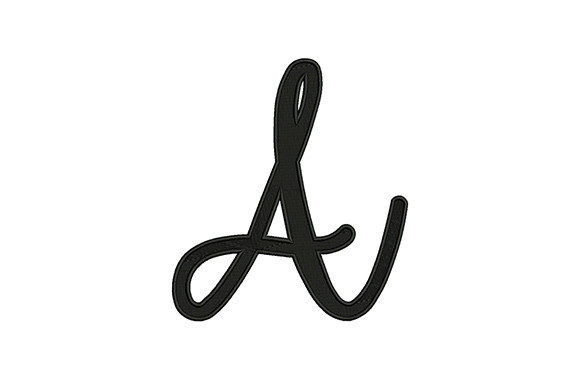 Testing Alphabet a for Personalized Gift Projects