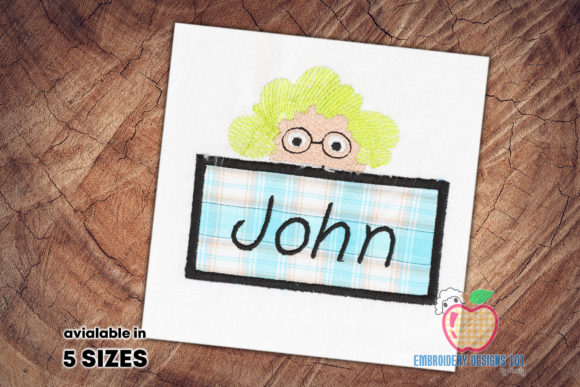 Welcome Frame with Cartoon Face: An Embroidery Seller's Review